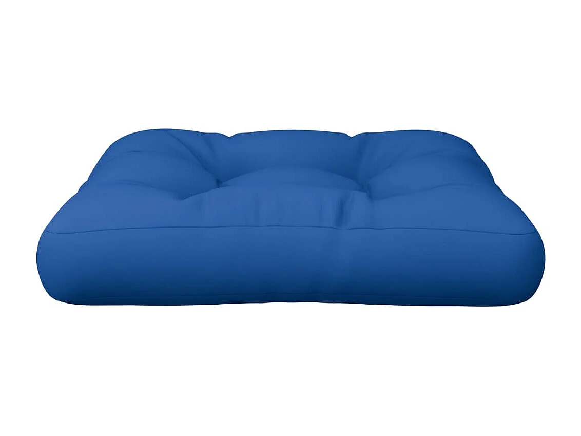 Palettenkissen Königsblau 60x60x12 cm Stoff