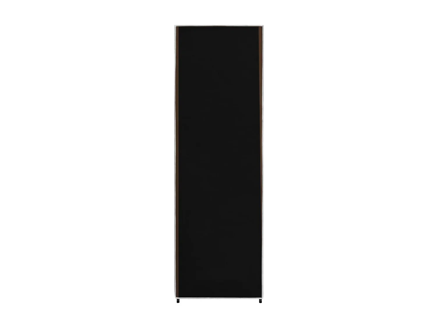 Garde-robe Noir 87 x 49 x 159 cm Tissu