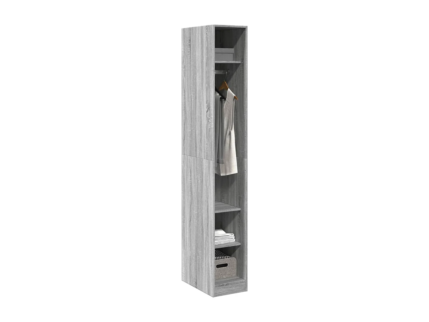 Garde-robe sonoma gris 30x50x200 cm bois d'ingénierie