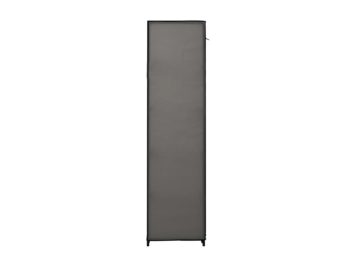Armadio pieghevole Tessuto Grigio 110x45x175 cm