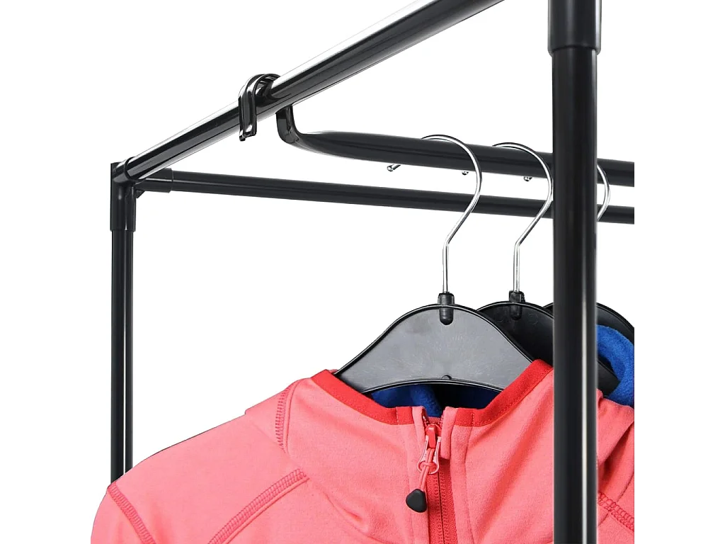 peças Roupeiros Preto 75x50x160 cm