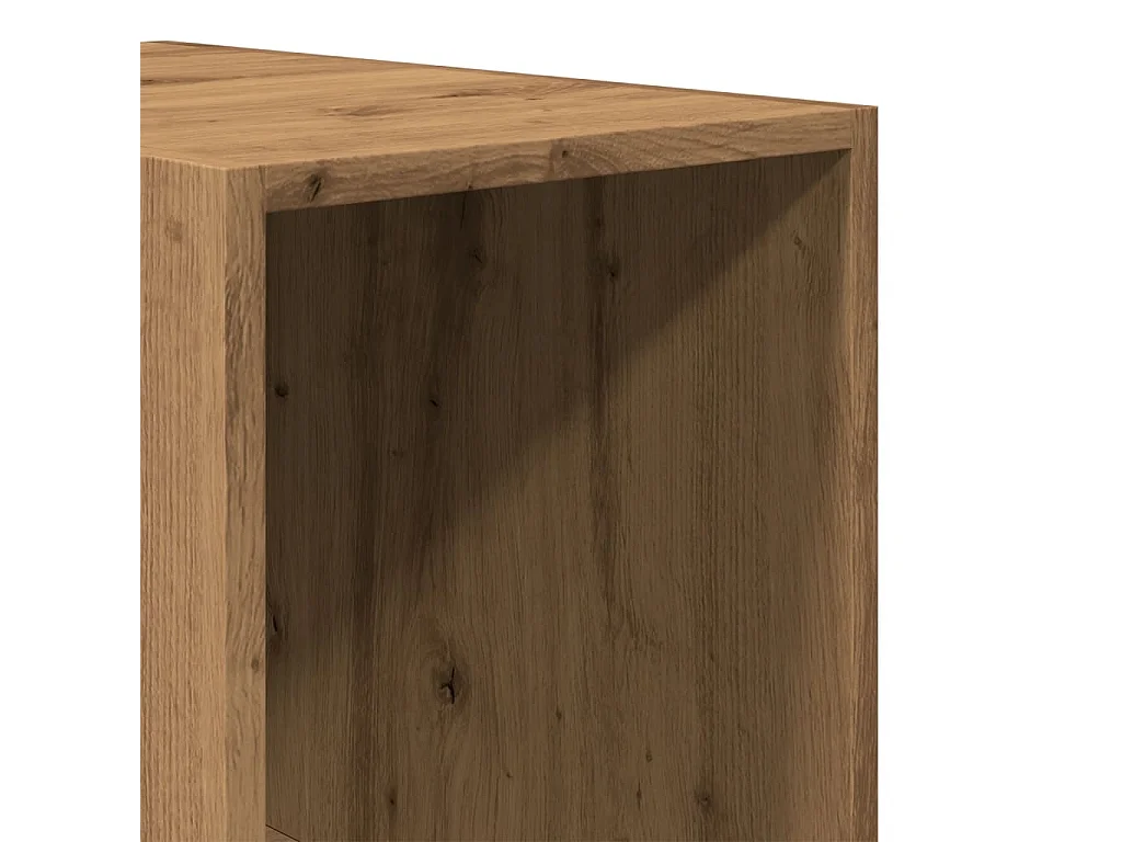 Armario artesanal de roble 30x50x200 cm de madera contrachapada