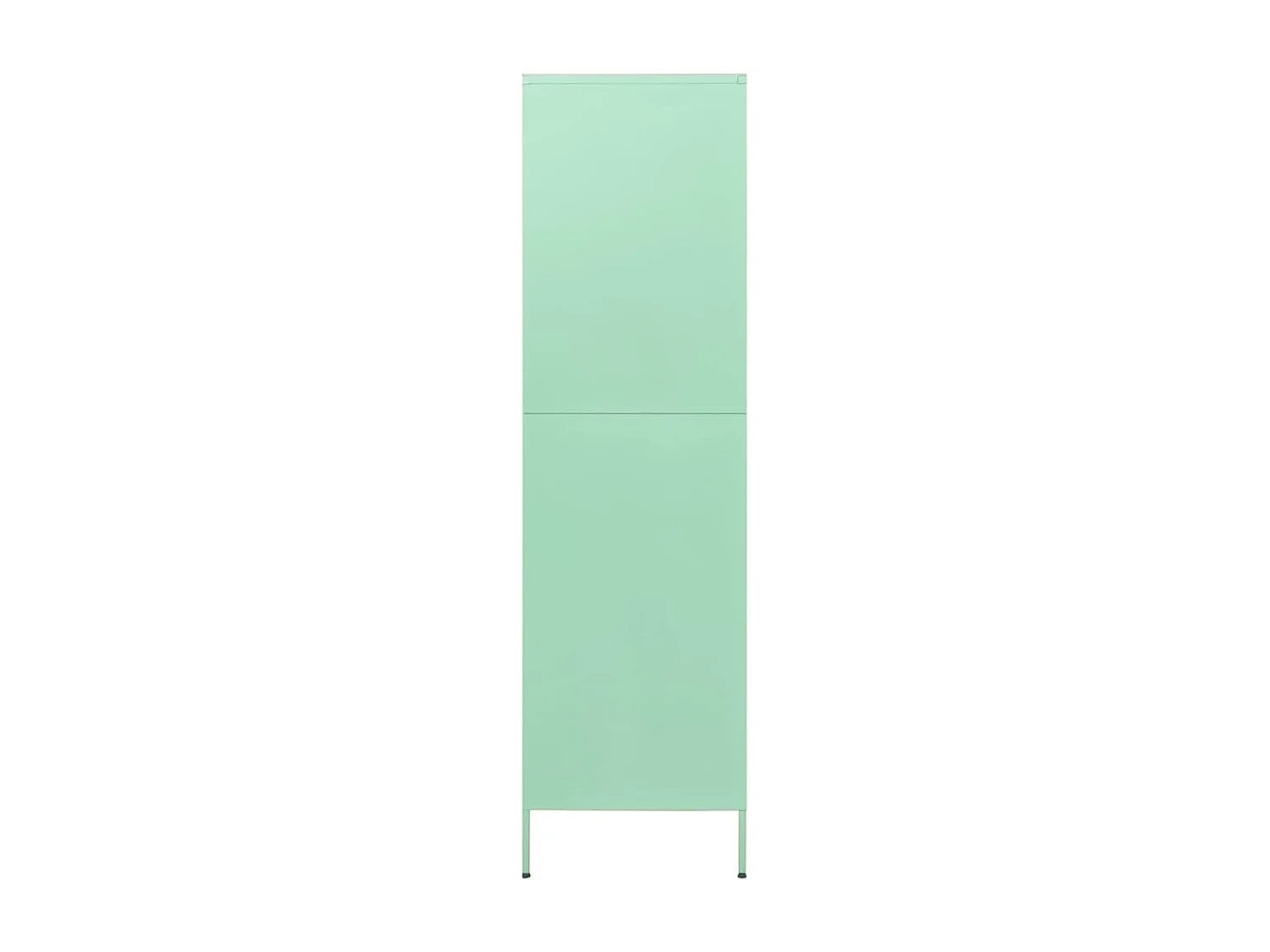 Armadio Verde menta 90x50x180 cm Acciaio