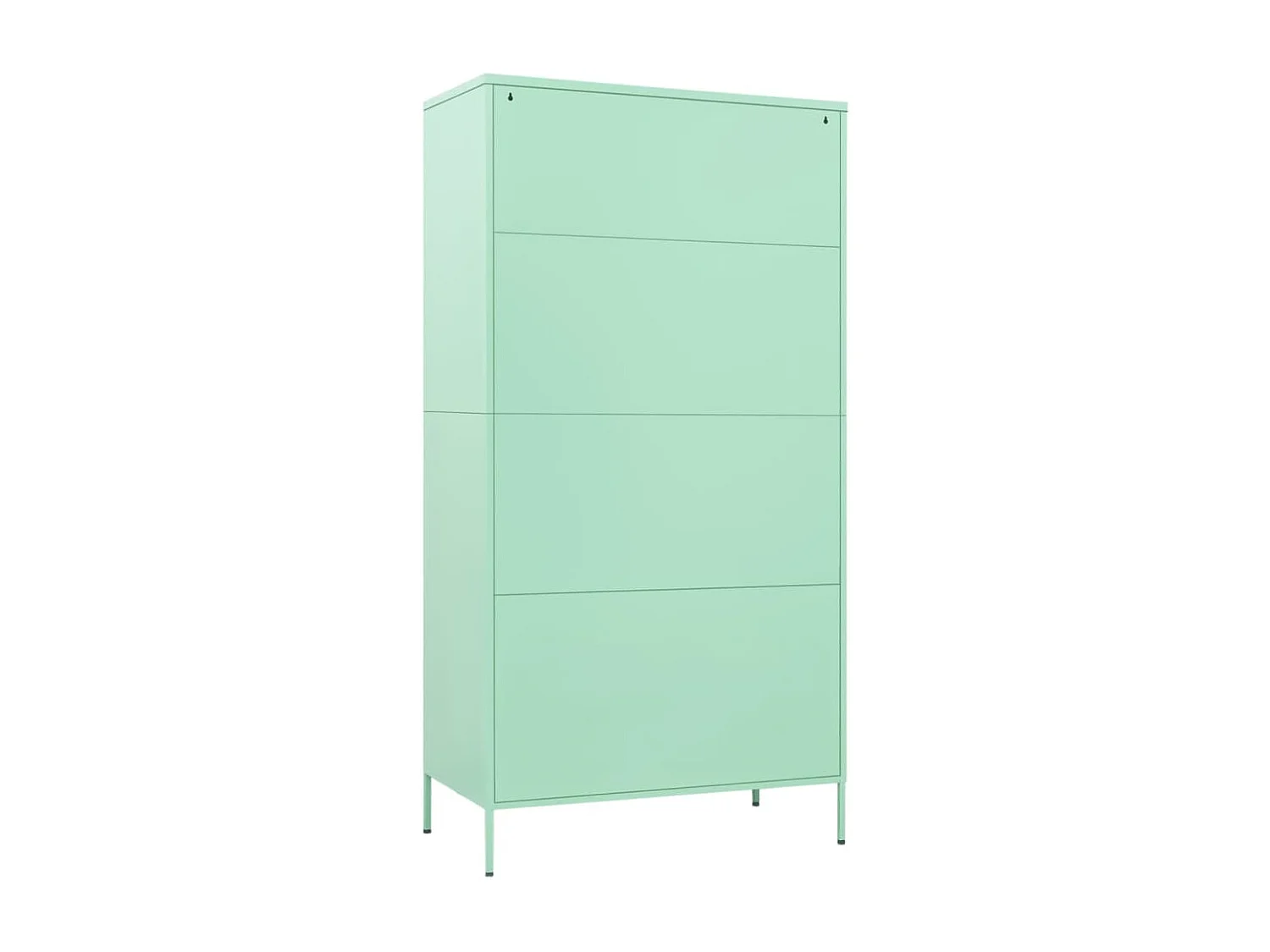 Garde-robe Vert menthe 90x50x180 cm Acier
