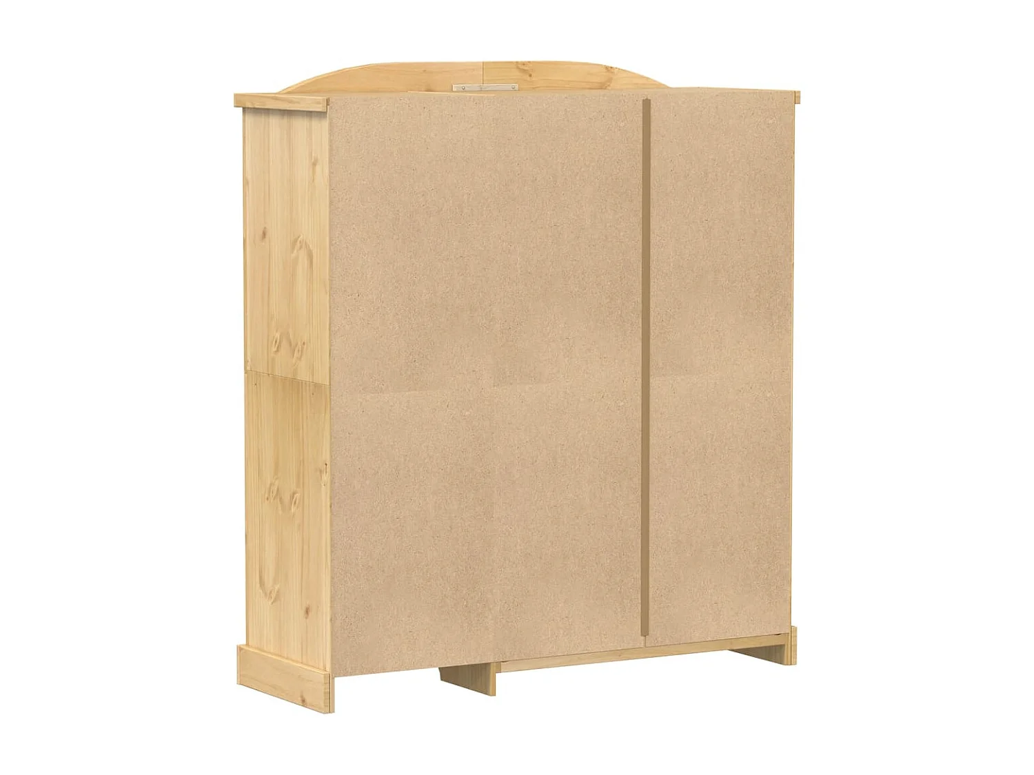 Garde-robe Corona 151,5x52x170 cm bois de pin massif