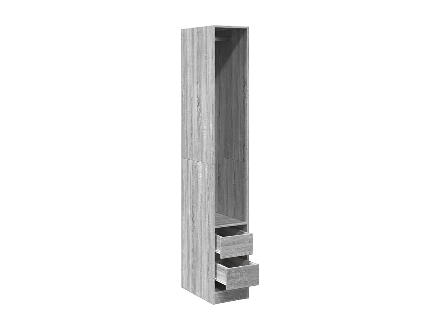 Garde-robe sonoma gris 30x50x200 cm bois d'ingénierie