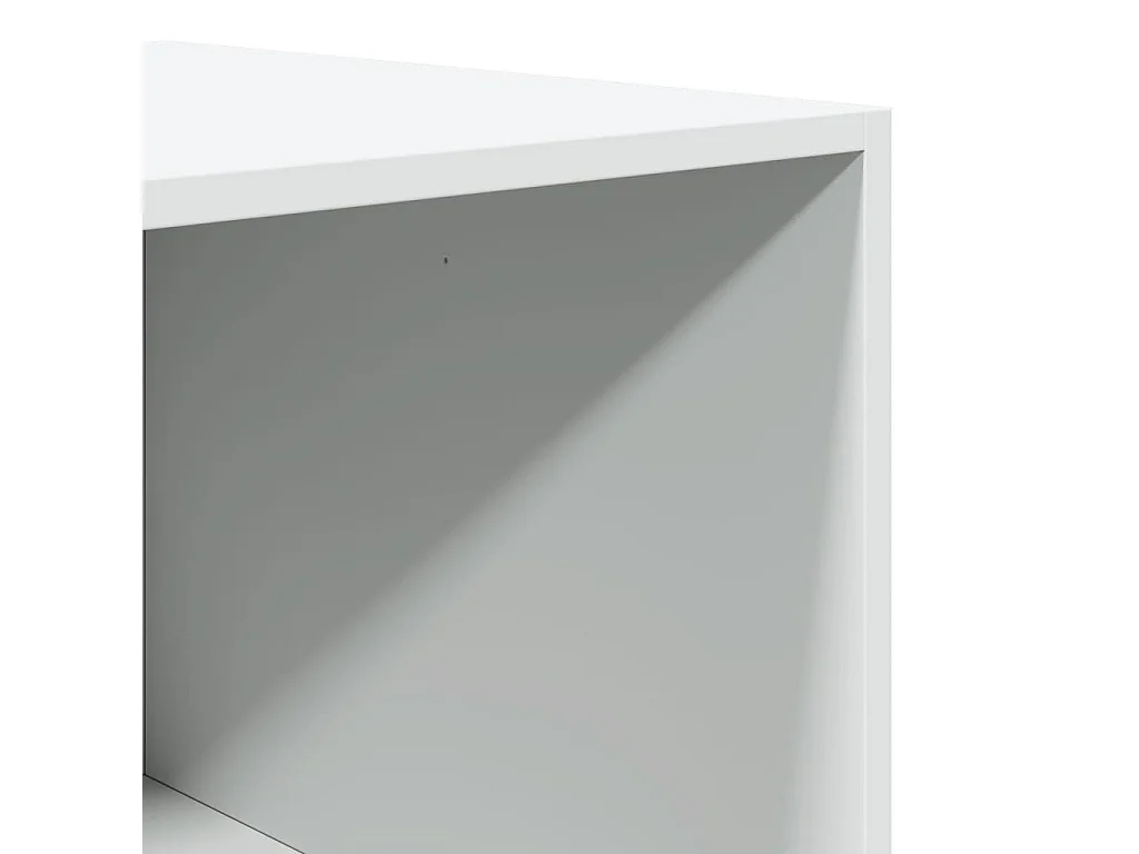 Garde-robe Blanc 100x50x200 cm Bois d'ingénierie