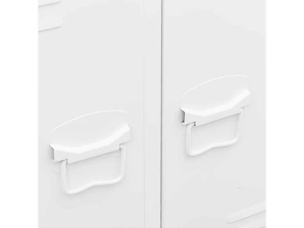 Armário industrial Branco 67x35x107 cm Aço