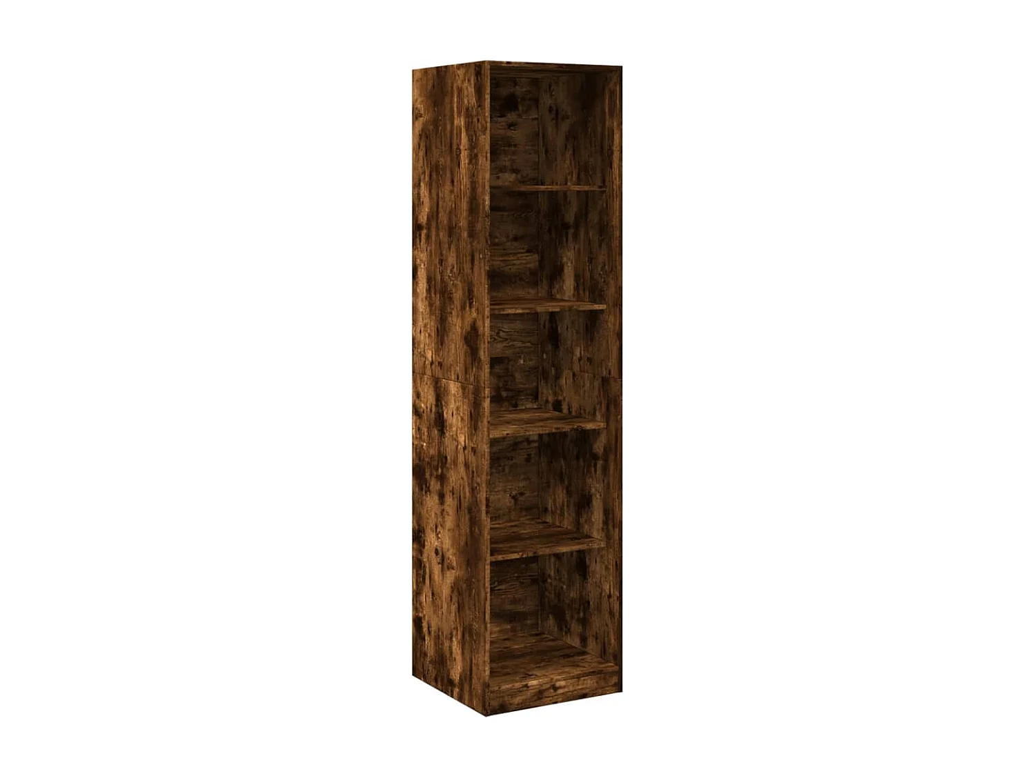 Garde-robe chêne fumé 50x50x200 cm bois d'ingénierie