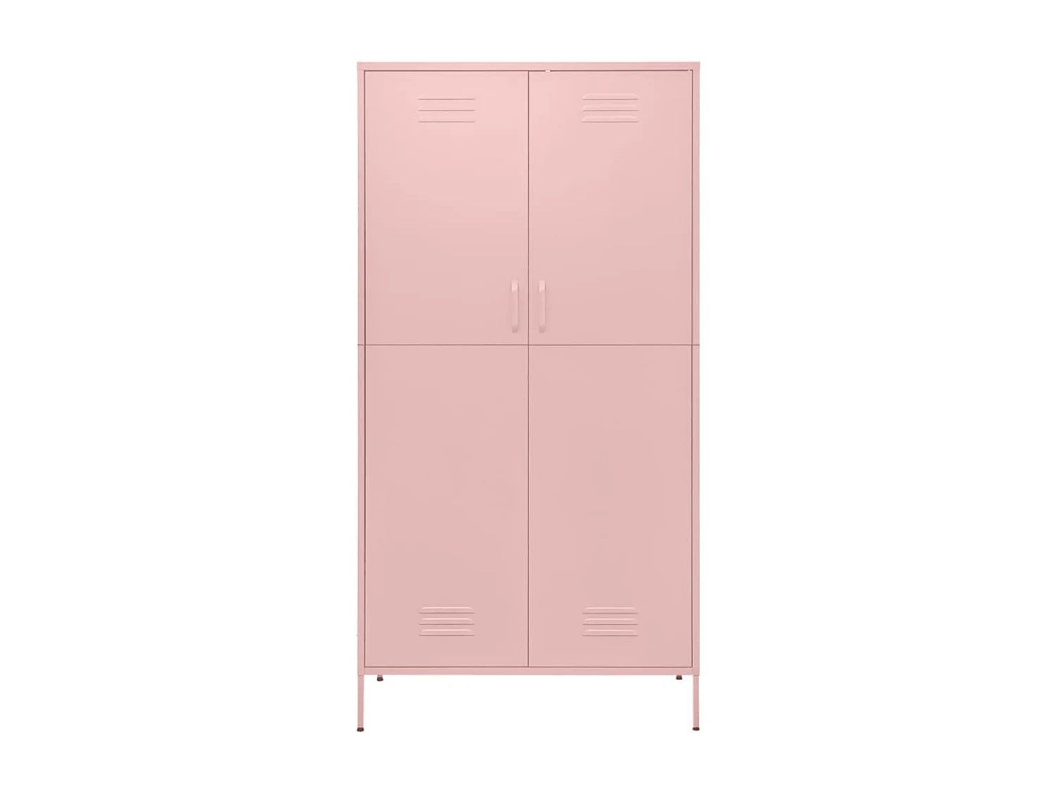 Garde-robe Rose 90x50x180 cm Acier