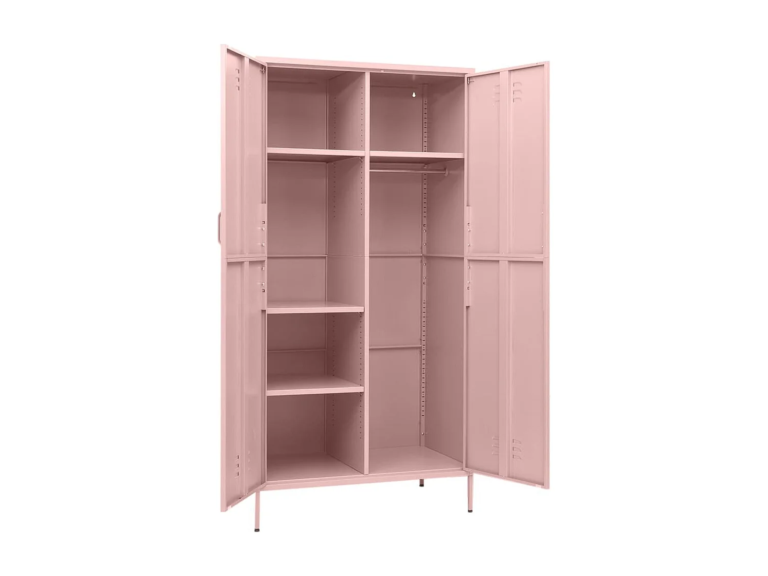 Garde-robe Rose 90x50x180 cm Acier