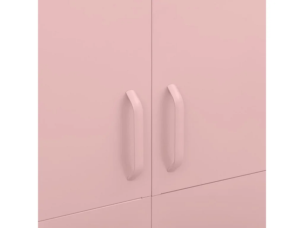 Garde-robe Rose 90x50x180 cm Acier