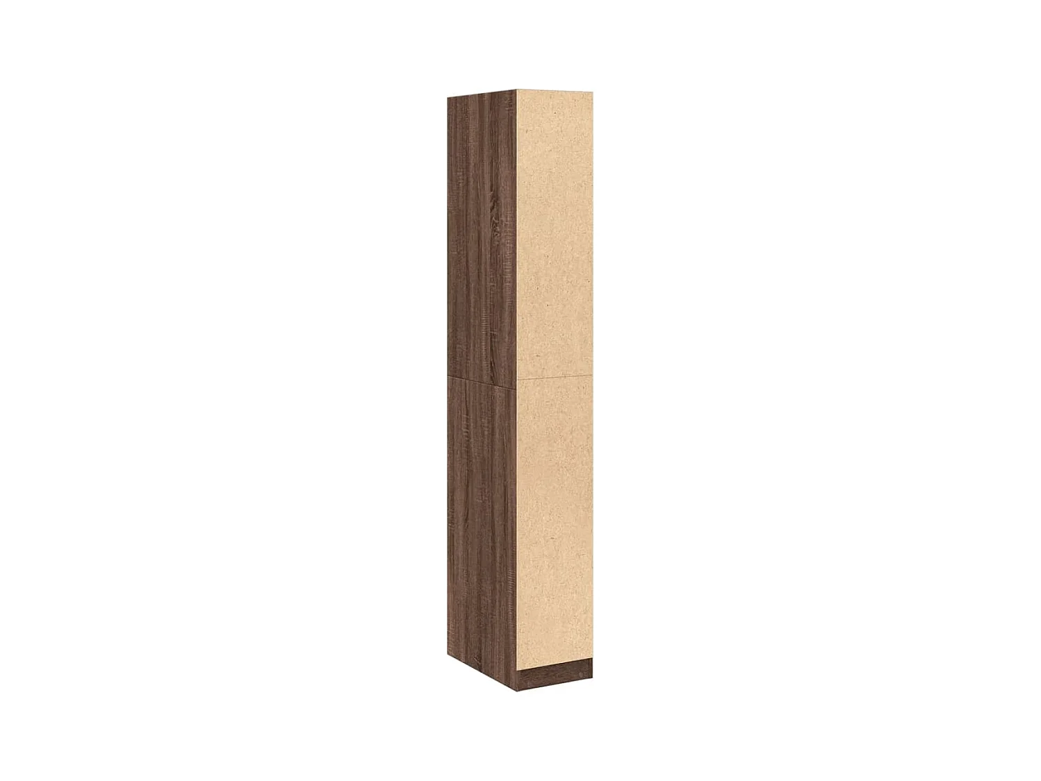 Garde-robe chêne marron 30x50x200 cm bois d'ingénierie