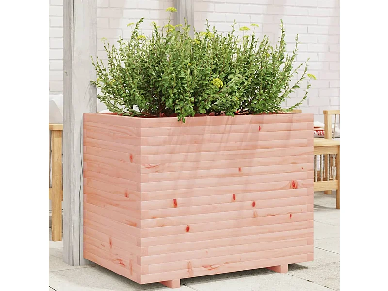 Pflanzkübel 90x60x72 cm Massivholz Douglasie