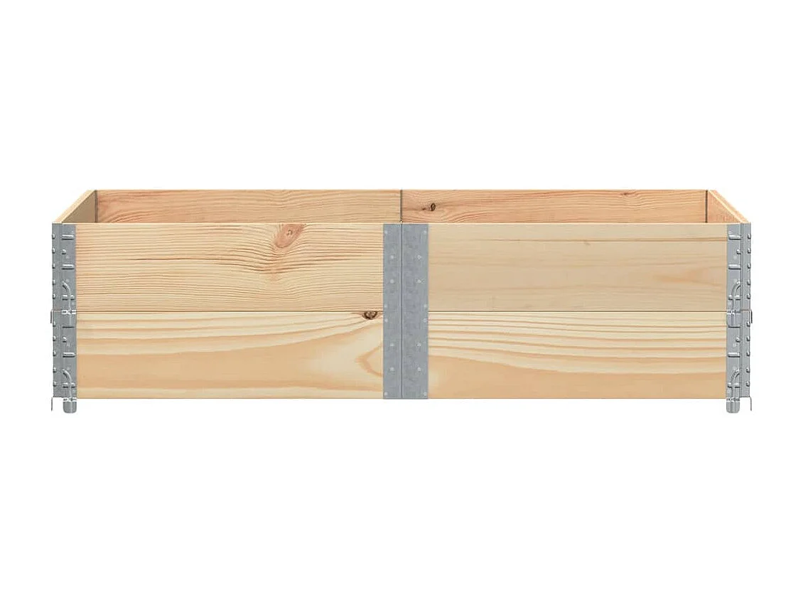 Jardinera de madera maciza de pino 150x100 cm