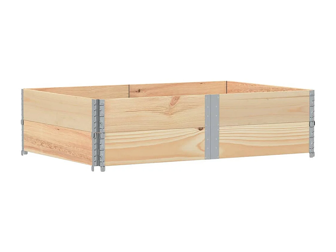 Jardinière 150x100 cm bois de pin massif