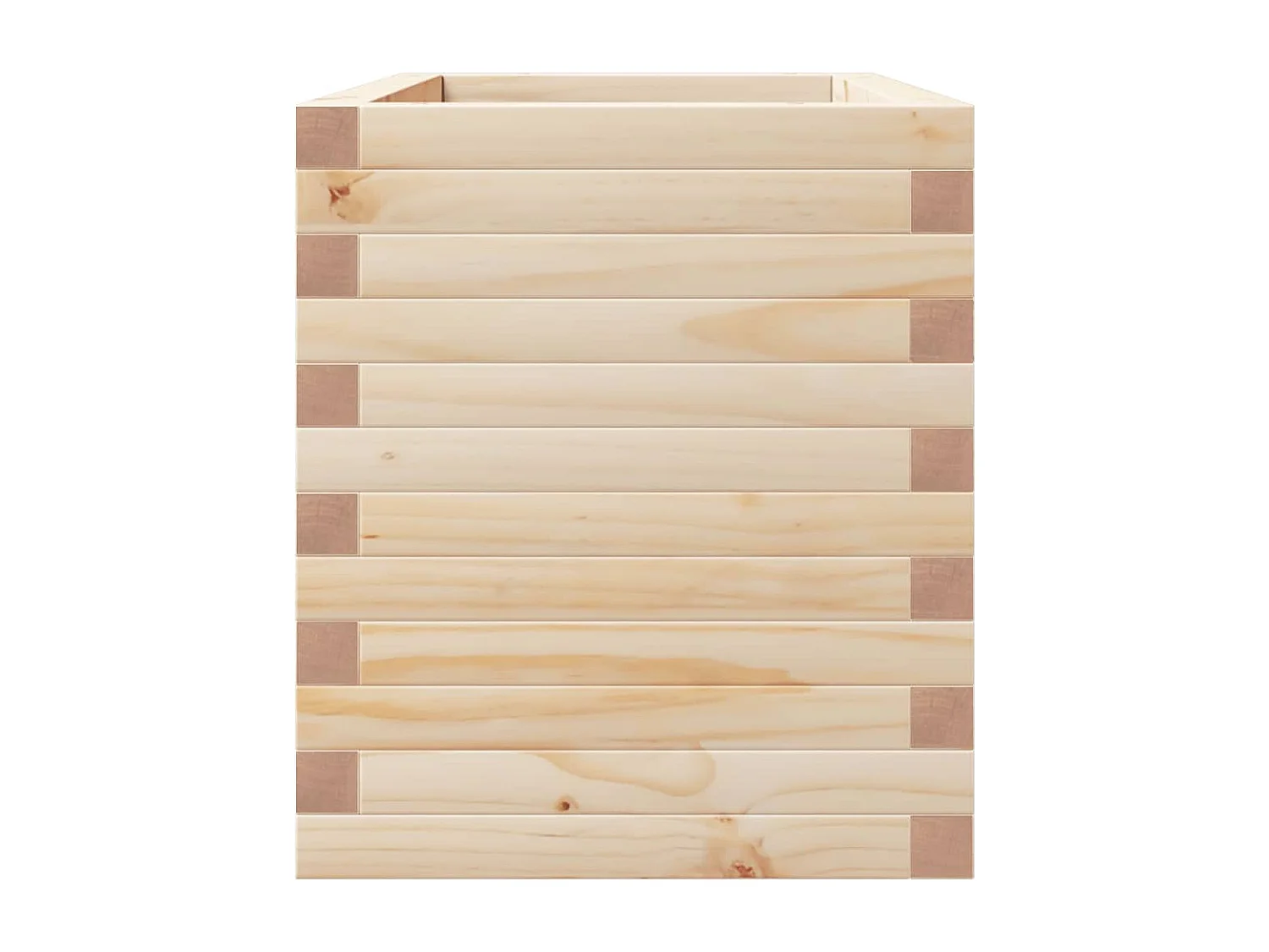 Jardinière 70x40x49,5 cm bois de pin massif