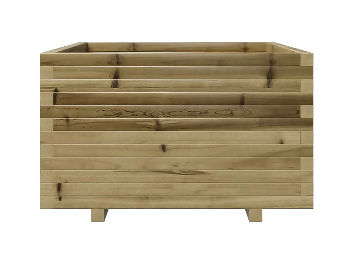 Pflanzkübel 80x80x49,5 cm Kiefernholz Imprägniert