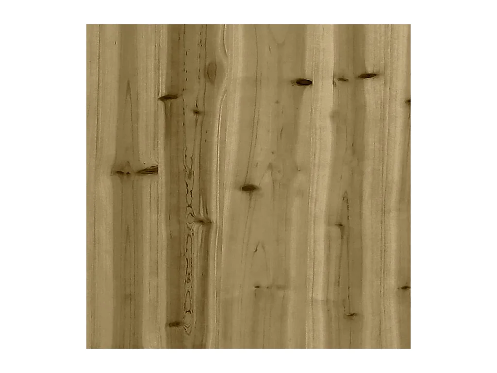 Pflanzkübel 80x80x49,5 cm Kiefernholz Imprägniert
