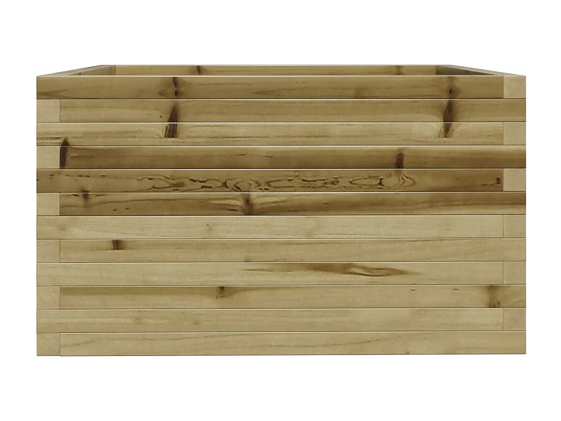 Pflanzkübel 80x80x49,5 cm Kiefernholz Imprägniert