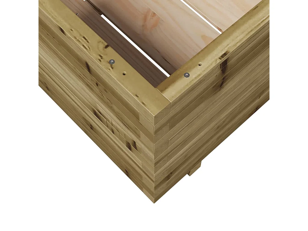Pflanzkübel 80x80x49,5 cm Kiefernholz Imprägniert