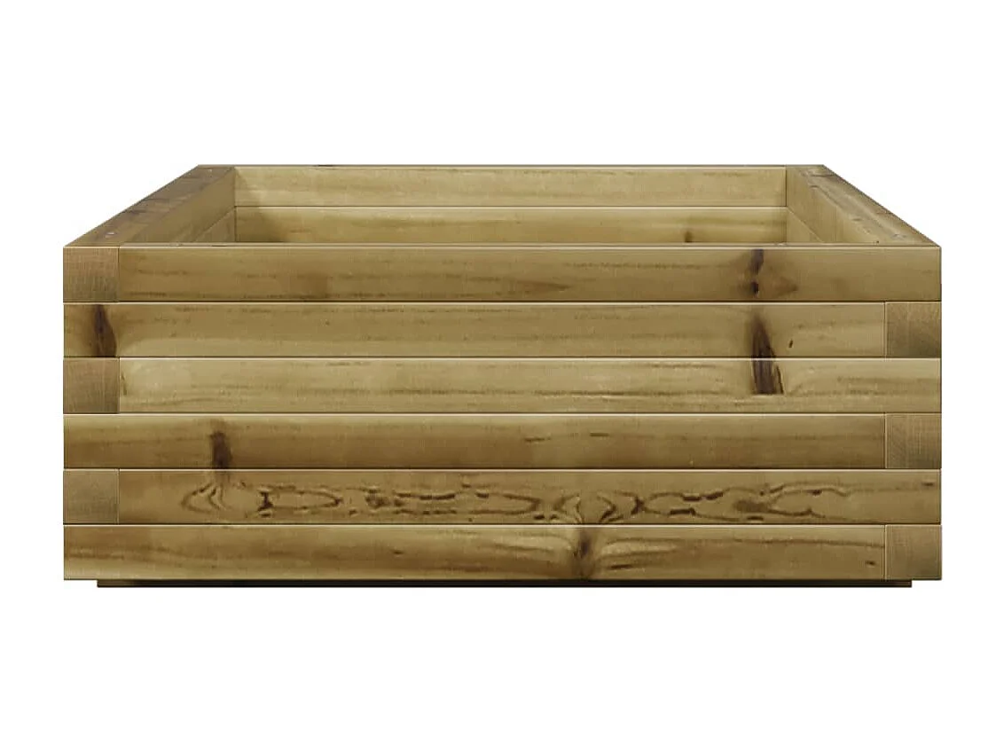 Jardinière 110x60x26,5 cm bois de pin imprégné