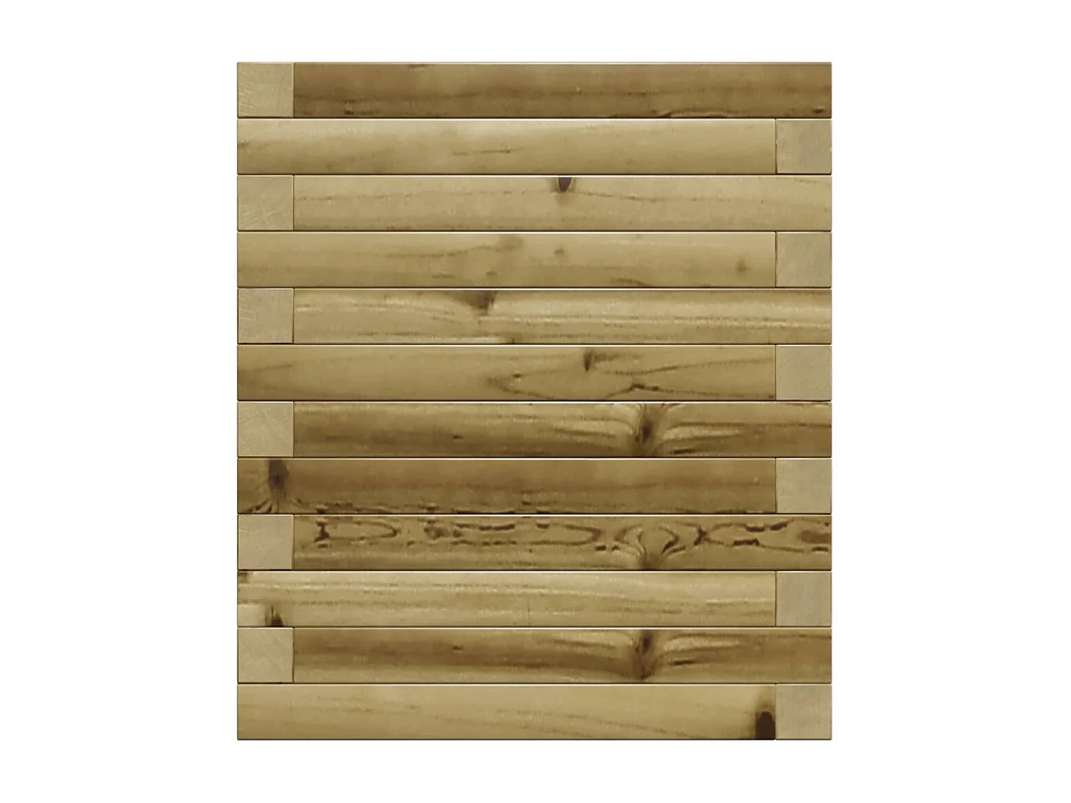 Jardinière 90x40x46 cm bois de pin imprégné