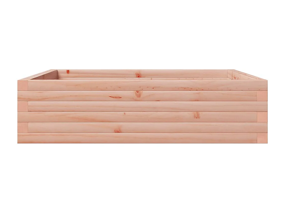 Jardinière 90x90x23 cm bois massif douglas