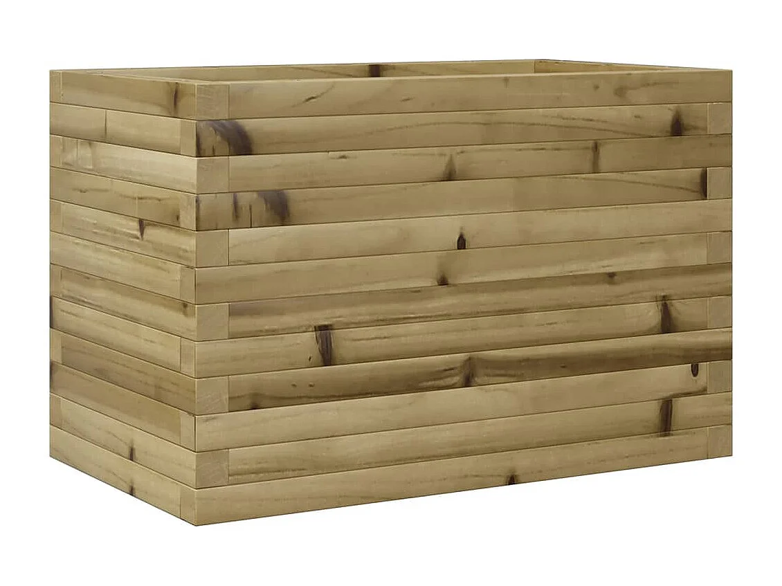 Jardinière 70x40x46 cm bois de pin imprégné