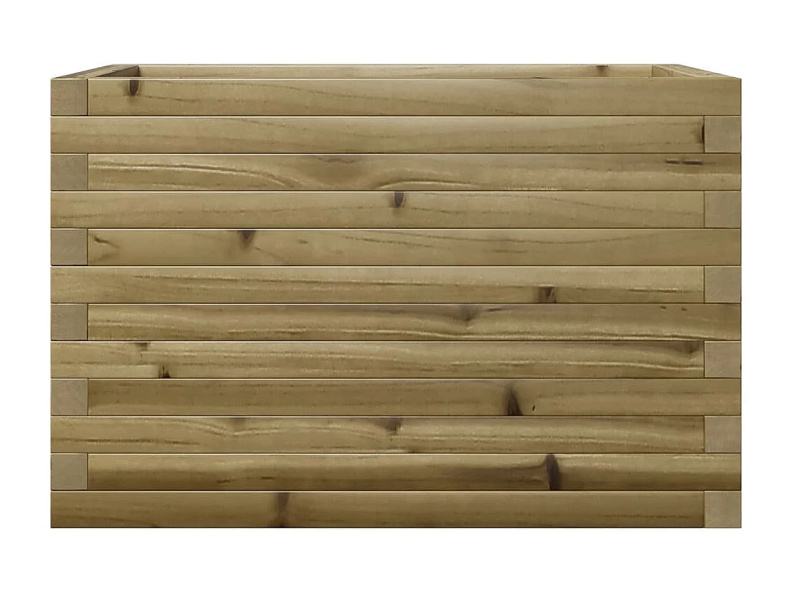 Jardinière 70x40x46 cm bois de pin imprégné