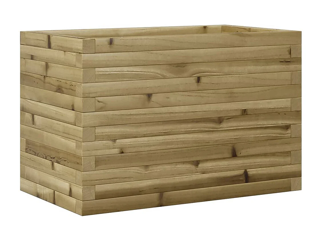 Jardinière 70x40x46 cm bois de pin imprégné