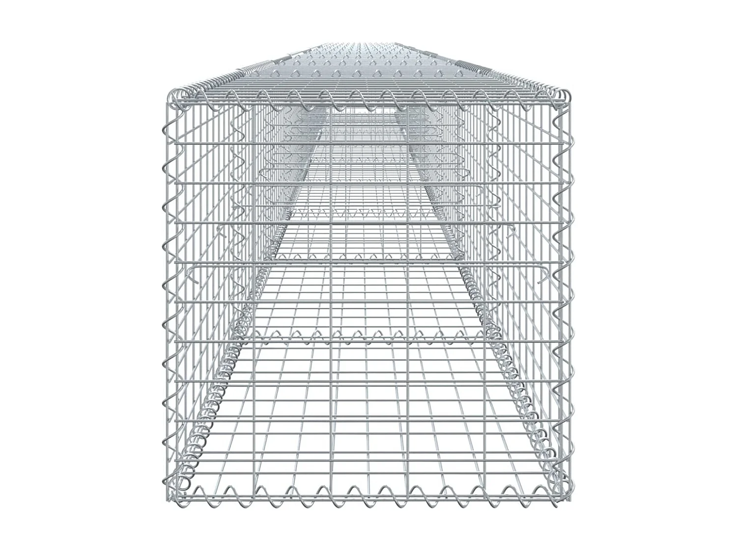 Panier gabion avec couvercle 900x50x50 cm fer galvanisé