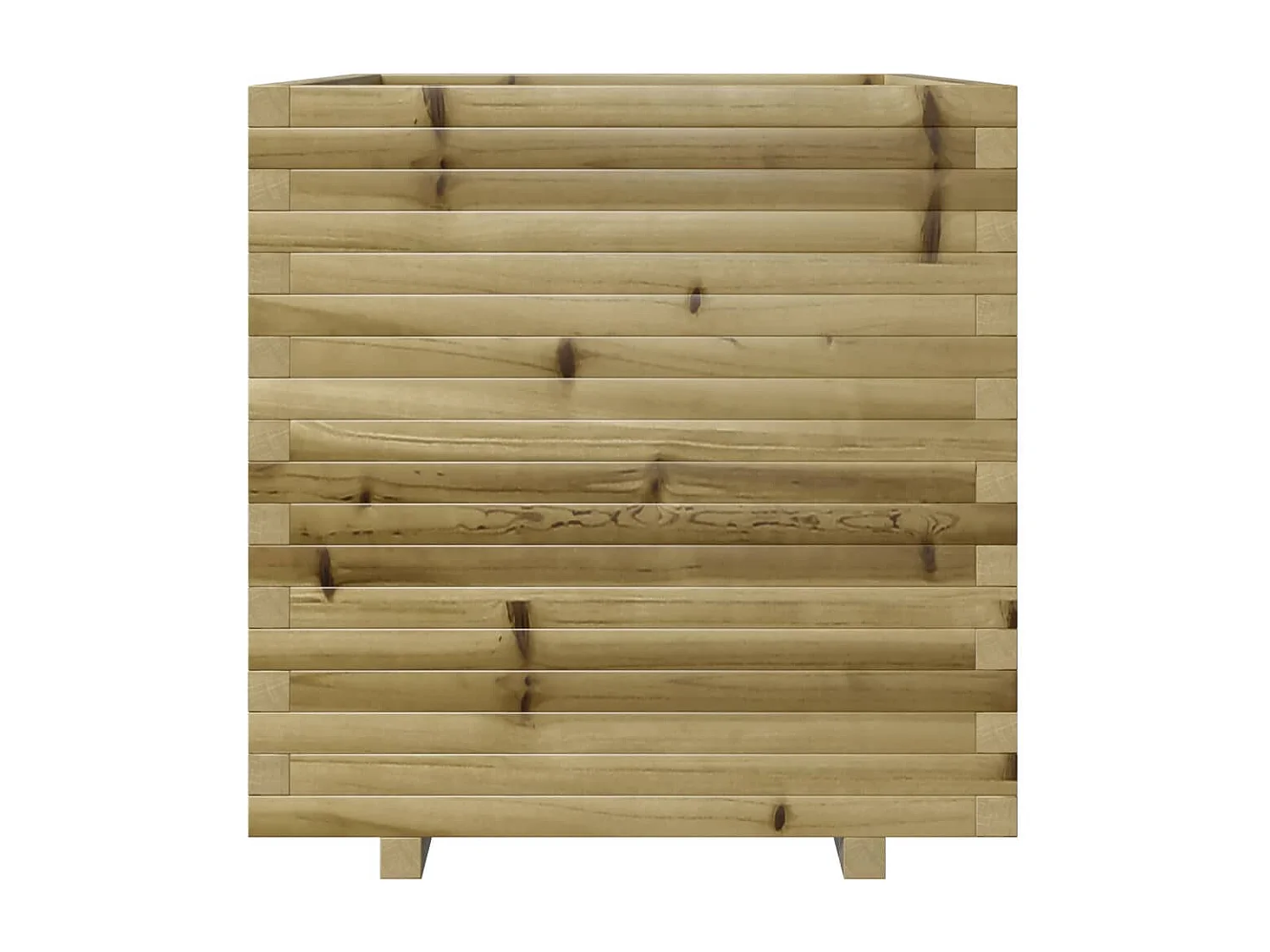 Jardinière 70x70x72,5 cm bois de pin imprégné