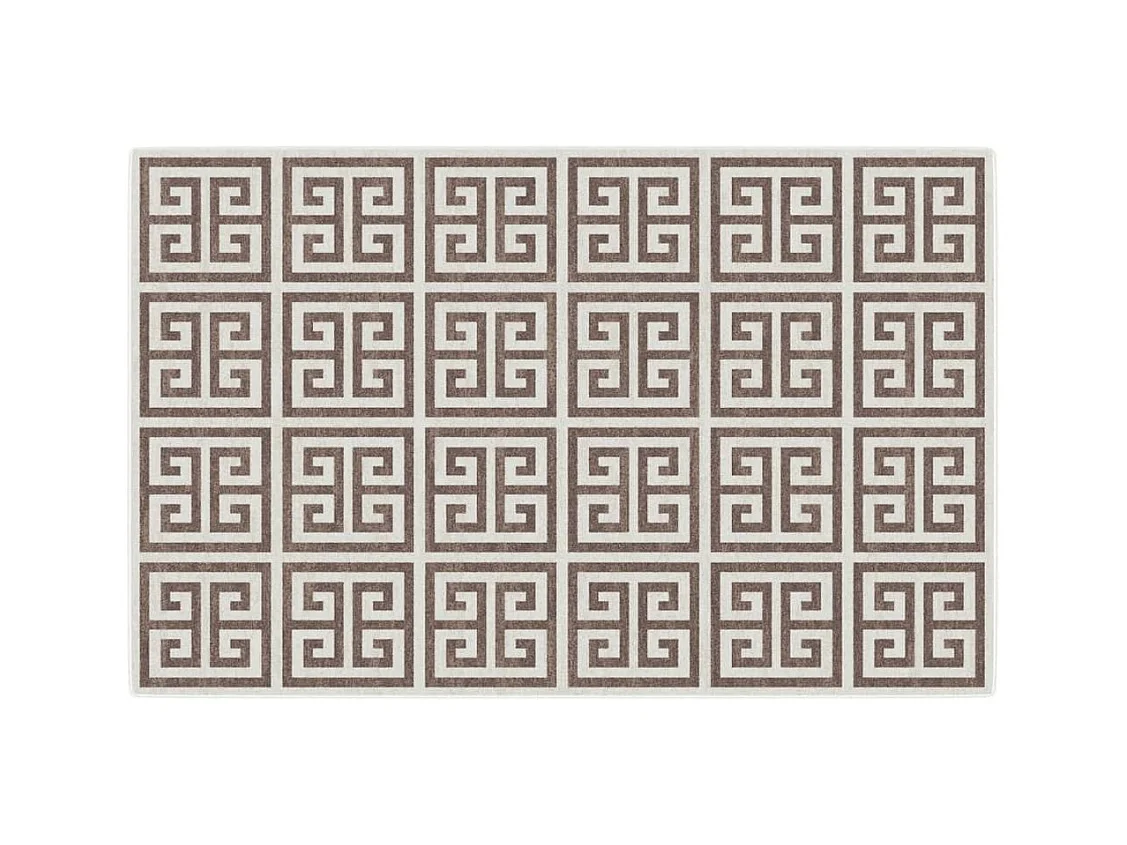 Tappeto a Pelo Corto Multicolore 190x300 cm Interni/Esterni