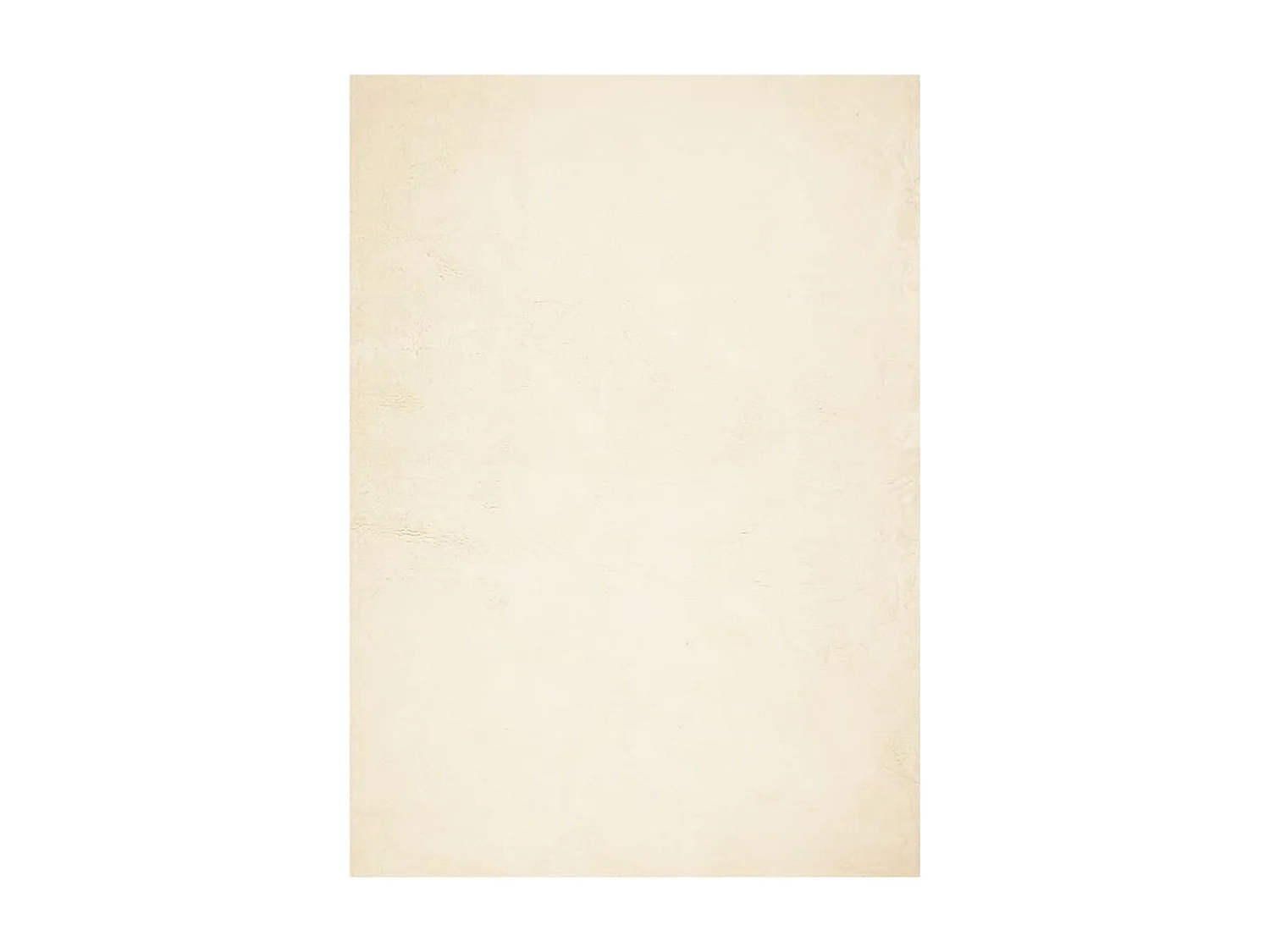 Teppich HUARTE Kurzflor Weich und Waschbar Creme 240x340 cm