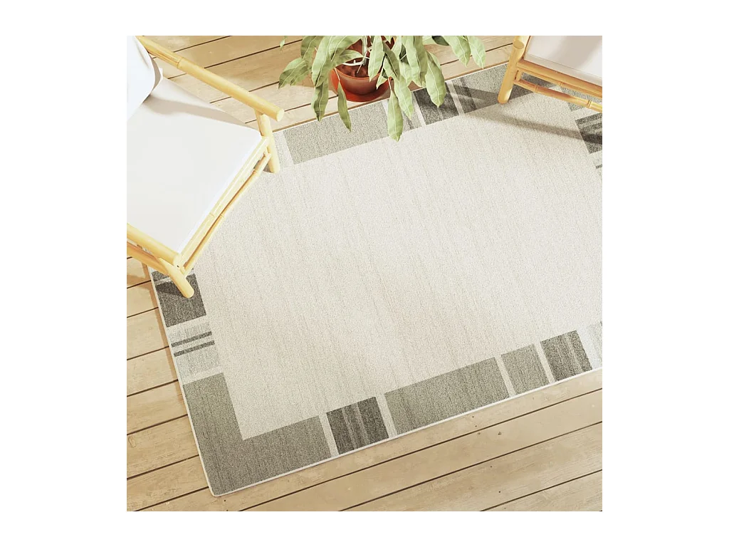 Tappeto a Pelo Corto Multicolore 120x180 cm Interni/Esterni