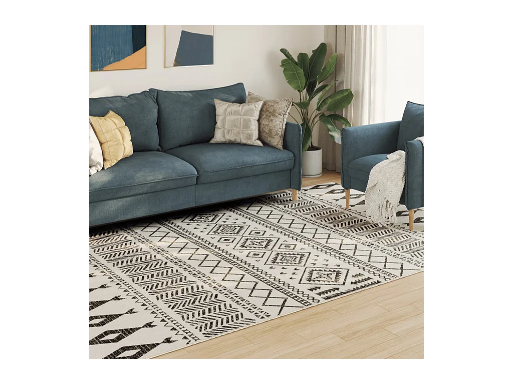 Indoor & Outdoor Teppich Mehrfarbig 190x300 cm Rutschfest
