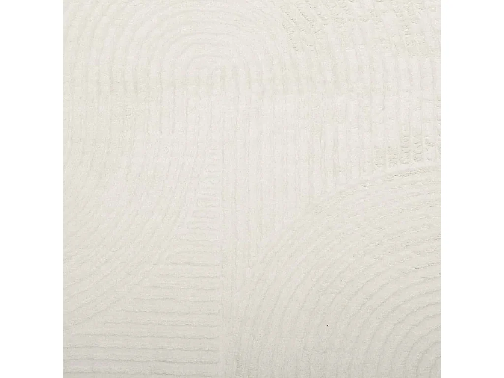 Tappeto IZA a Pelo Corto Aspetto Scandinavo Crema 200x280 cm