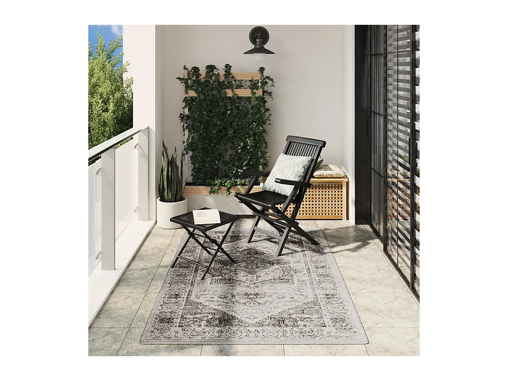 Tapis ARBIZU intérieur extérieur design vintage 140x200 cm