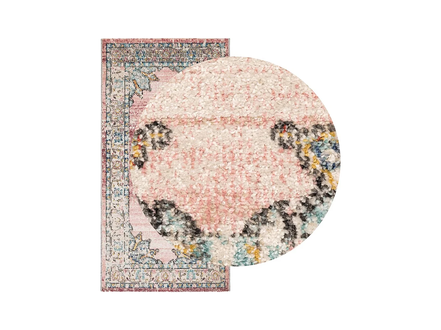 Tapis ARBIZU intérieur extérieur design vintage 80x150 cm