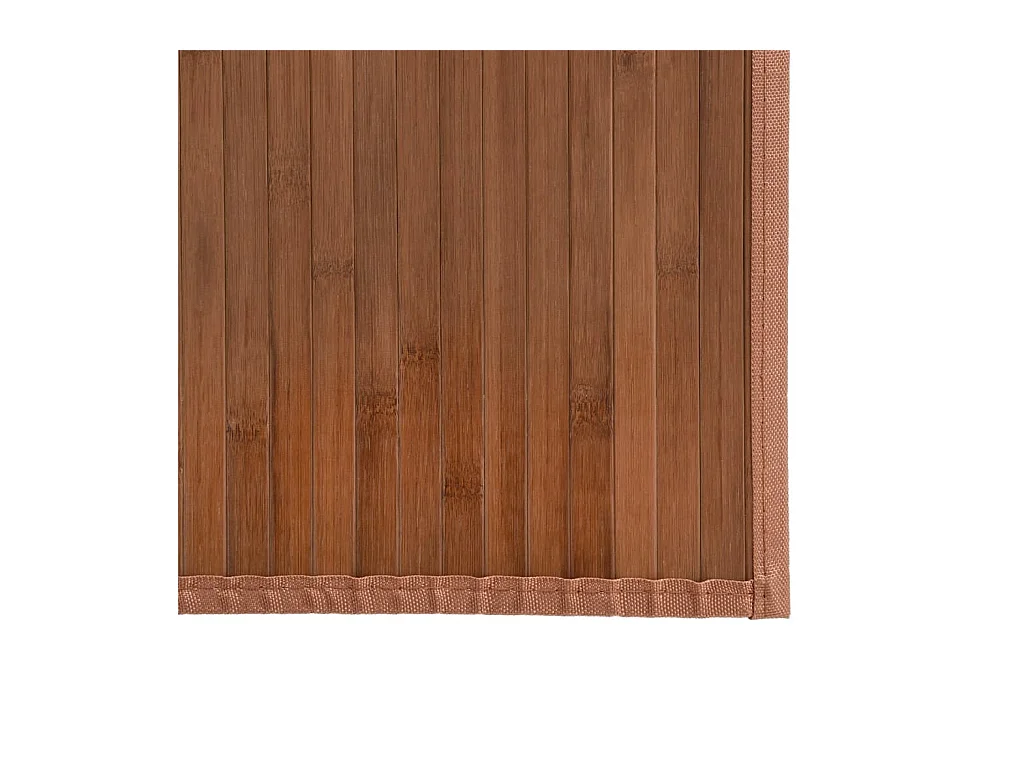 Teppich Rechteckig Braun 80x100 cm Bambus
