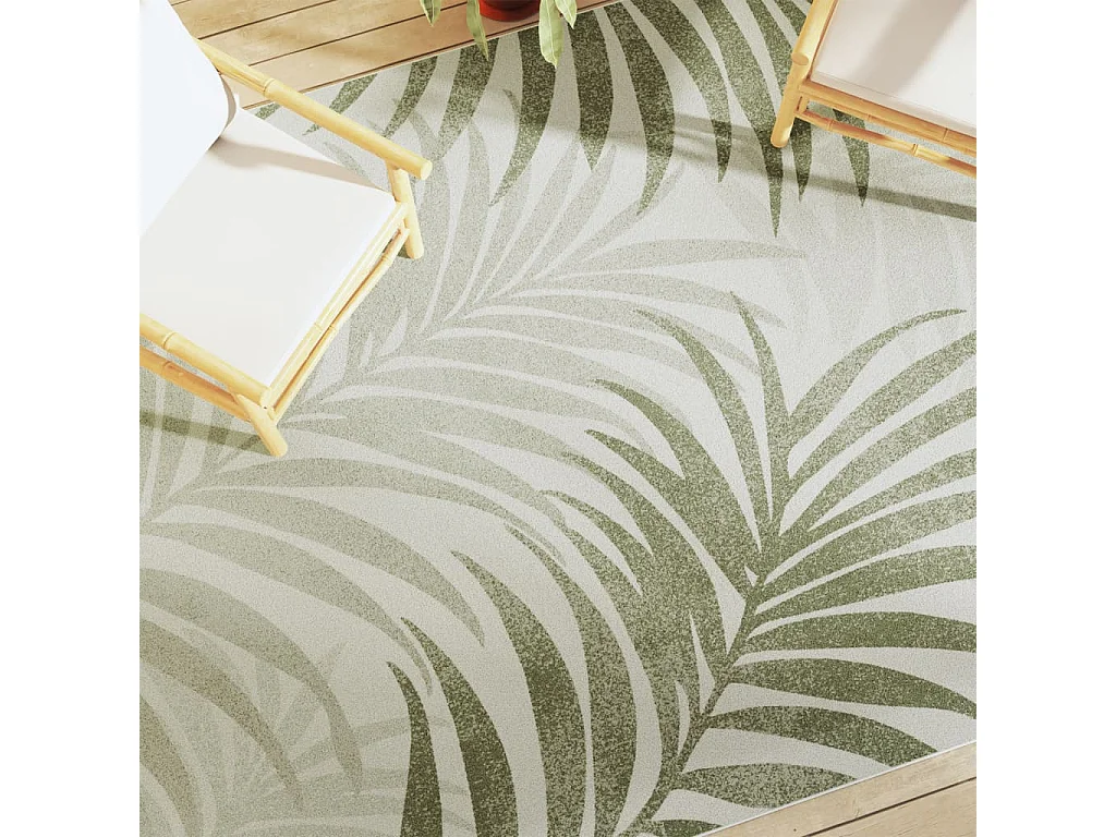 Tapete pelo curto antiderrapante int./ext. 190x300 cm multicor