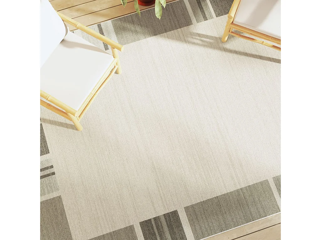 Alfombra interior exterior antideslizante pelo corto 190x300 cm