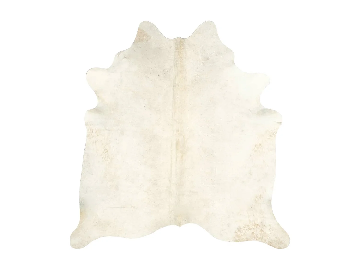 Tappeto in Vera Pelle Bovina Beige 180x220 cm