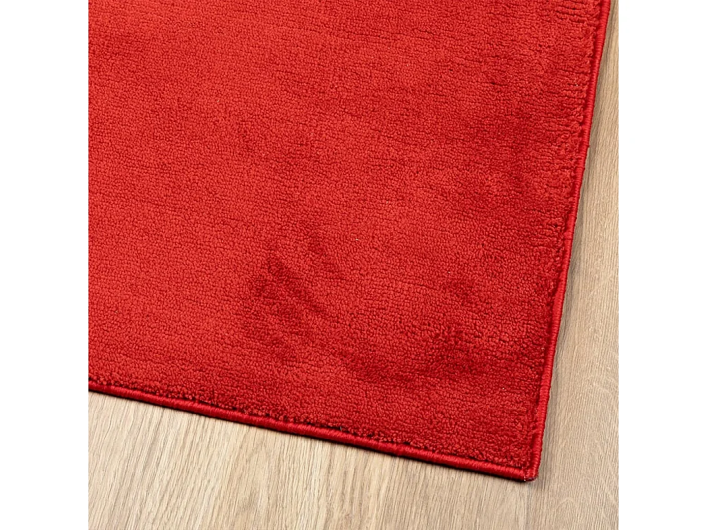 Tappeto OVIEDO a Pelo Corto Rosso 160x230 cm