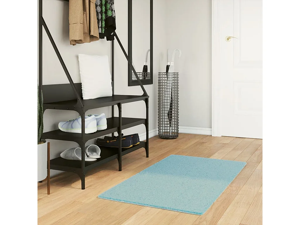 Vloerkleed OVIEDO laagpolig 60x110 cm groen