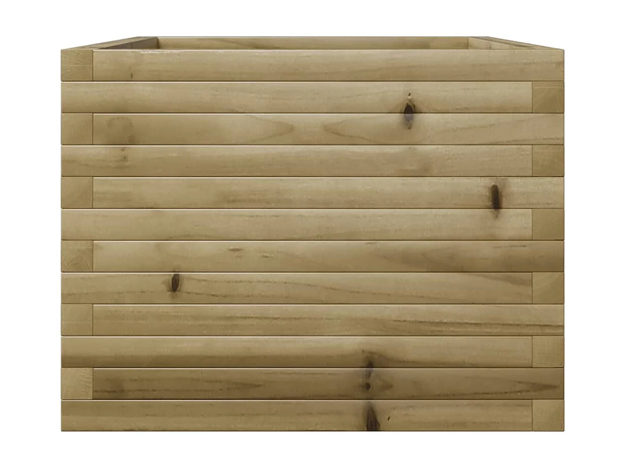 Jardinière 110x60x45,5 cm bois de pin imprégné