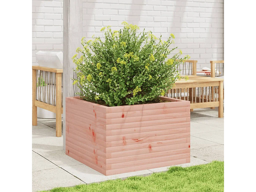Pflanzkübel 70x70x45,5 cm Massivholz Douglasie