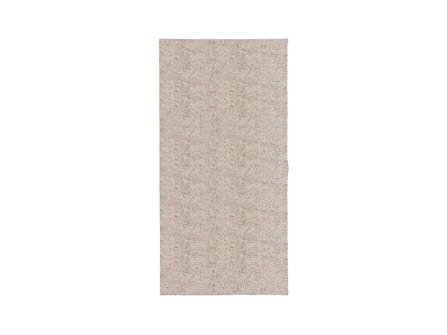 Alfombra peluda de pelo largo moderna PAMPLONA beige 100x200 cm