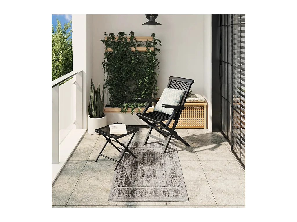 Tapis ARBIZU intérieur extérieur design vintage 80x150 cm